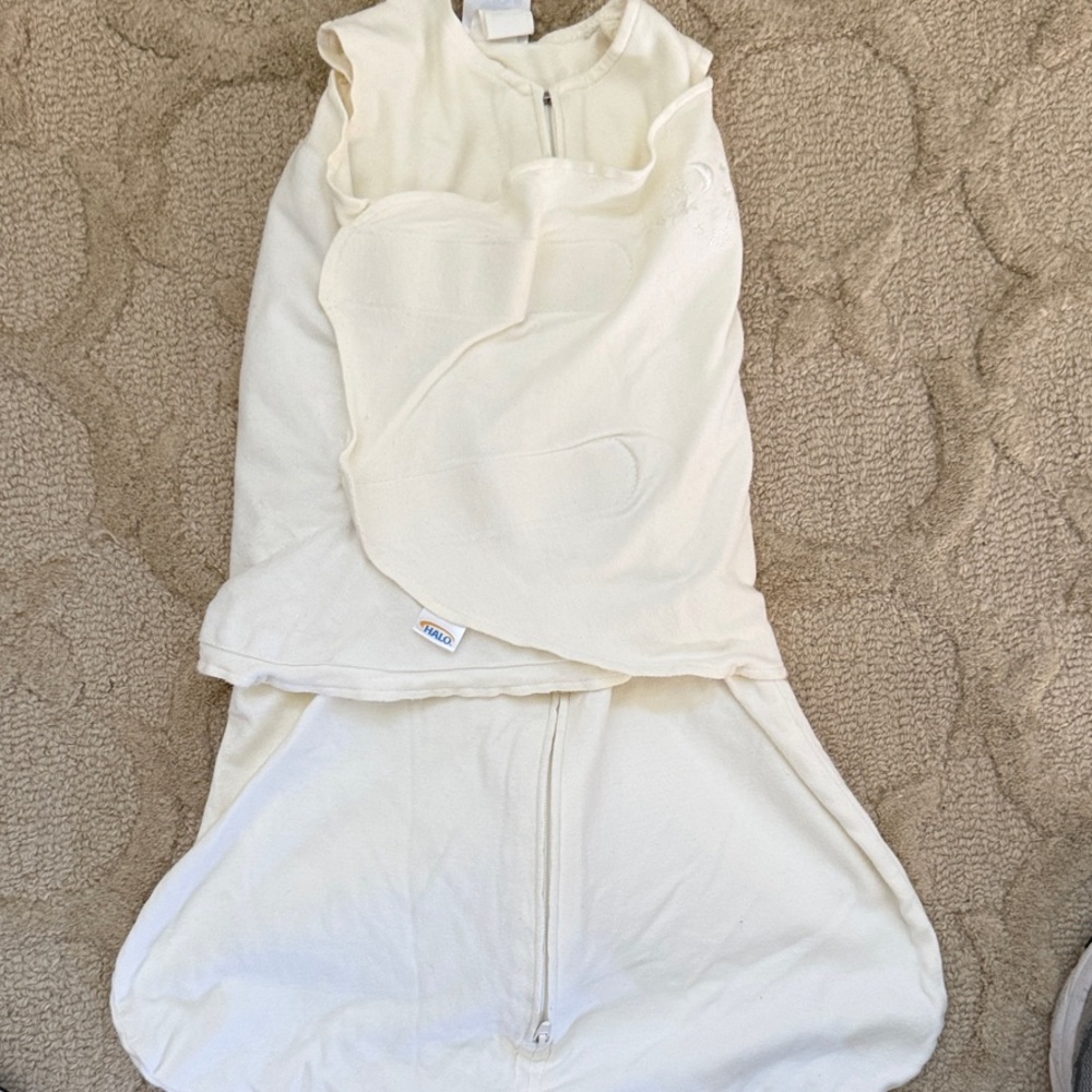 Halo Cream Chemise & Slip Set